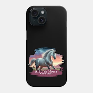 Arabian Horse - WILD NATURE - HORSE -1 Phone Case