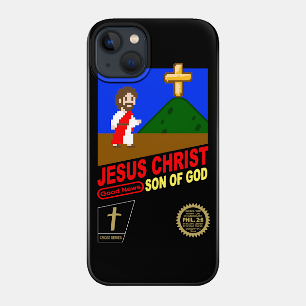 Jesus Christ 8-bit - Jesus Christ - Phone Case