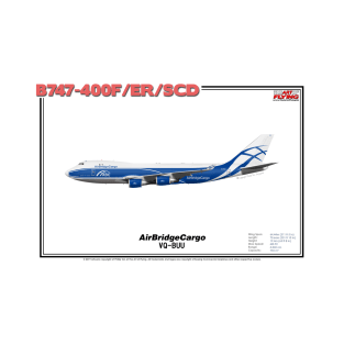 Boeing B747-400F/ER/SCD - AirBridgeCargo (Art Print) T-Shirt