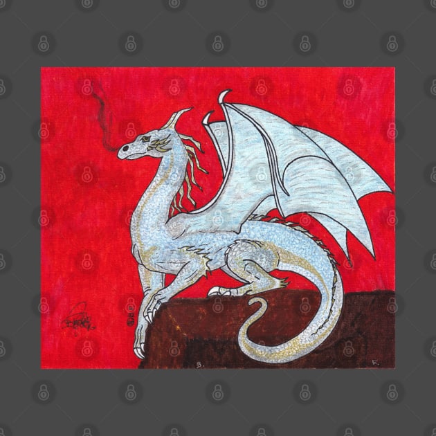 Scorched dragon by BeritValk