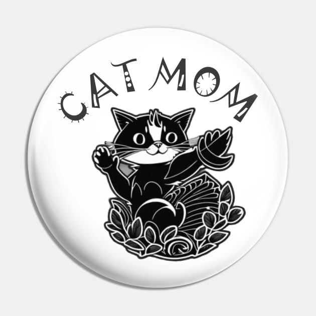 cat mom Pin by Mohssine