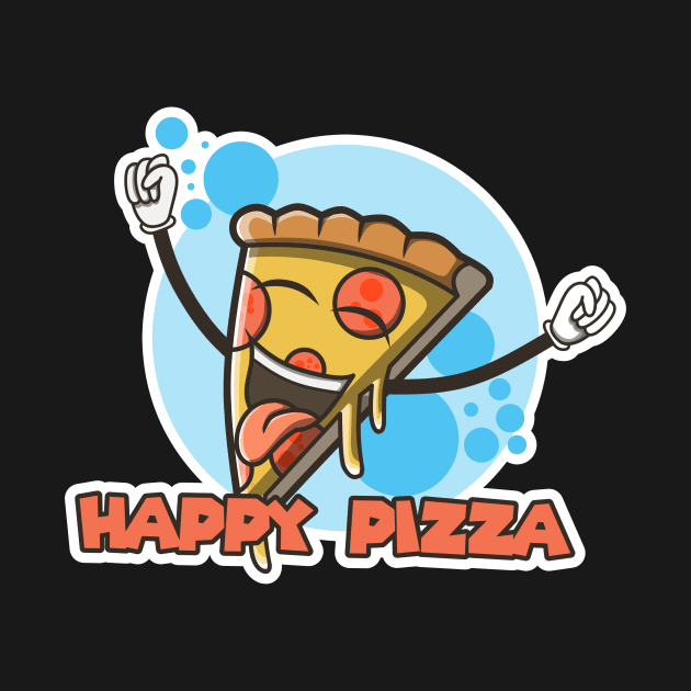 Happy Pizza by Ajiw
