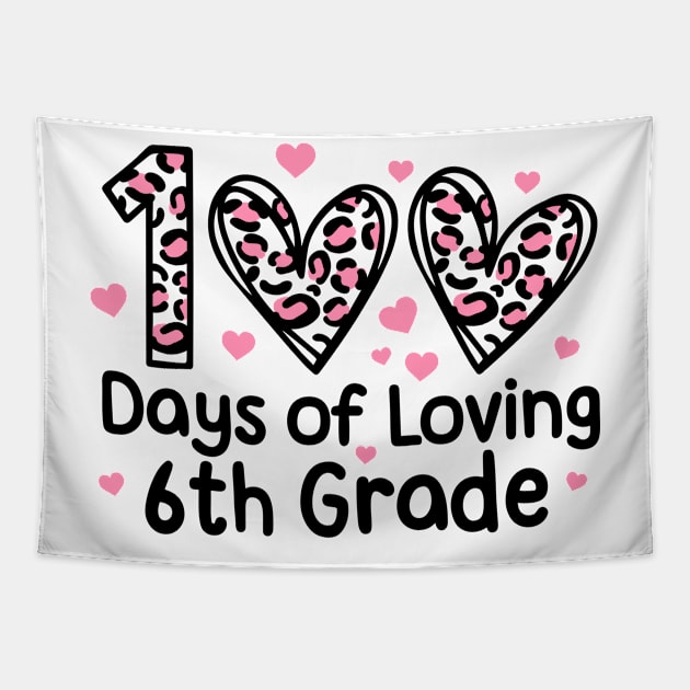 Loving 6th Grade Tapestry by busines_night