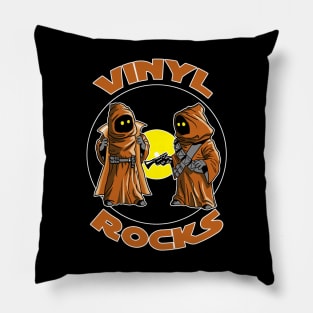 Vinyl Rocks Pillow