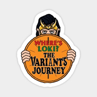 Where's Loki? The Variant Journey Magnet