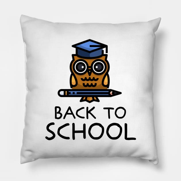 Back to school Pillow by abed