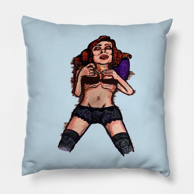 VIDEODROME Pillow by MattisMatt83