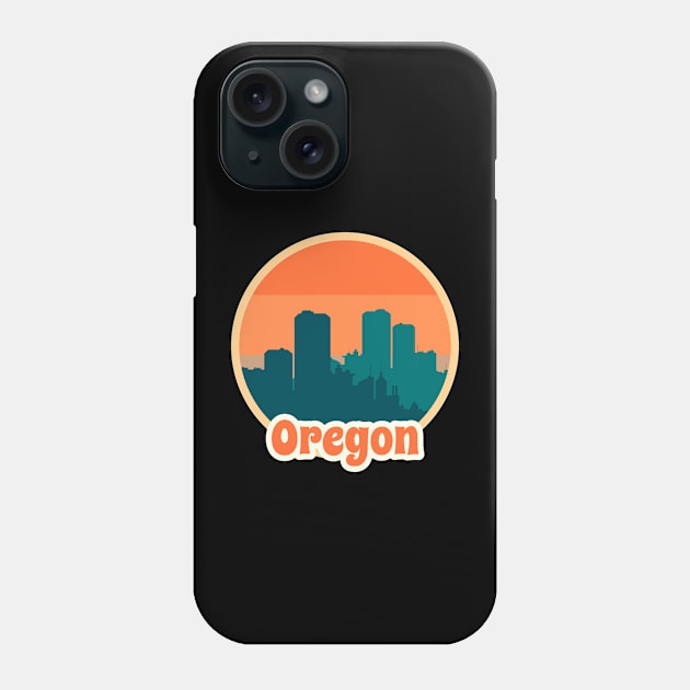 Vintage Oregon Phone Case by Insert Place Here