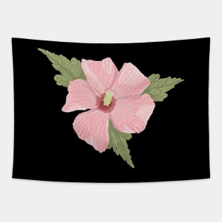 Pink Hibiscus Tapestry