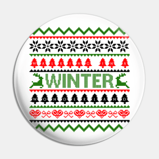 walking on winter wonderland Pin