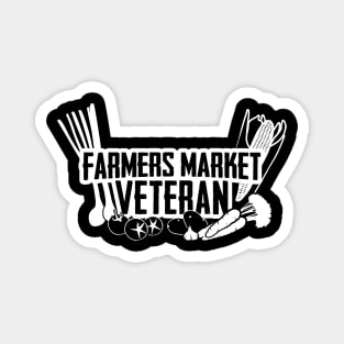 Farmers Market Veteran Magnet