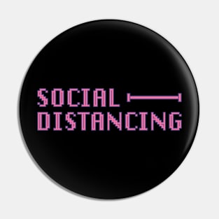 Social Distancing T-shirt Pin