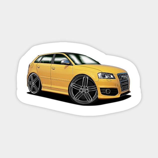 a3 sportback Magnet by AmorinDesigns