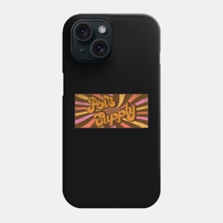 Groovy and Retro Air Supply Phone Case