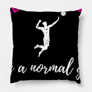 Volleyball Sport Team Play Gift Pillow