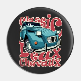 Deux Chevaux classic car Pin