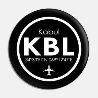 KBL, Kabul Hamid Karzai International Airport Pin