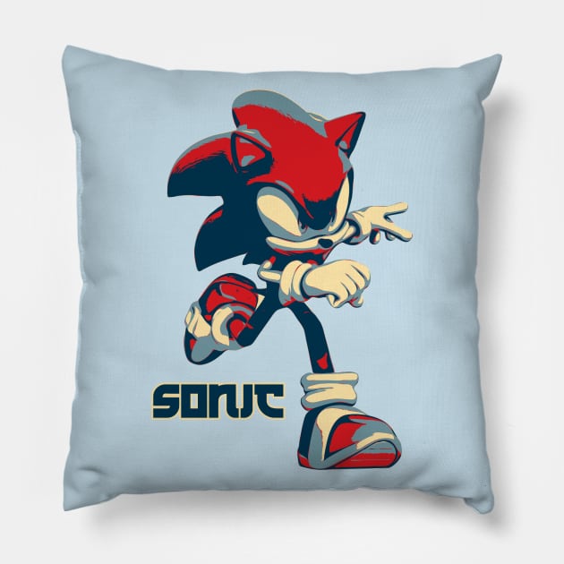 Sonic Hope Style Pillow by masnono