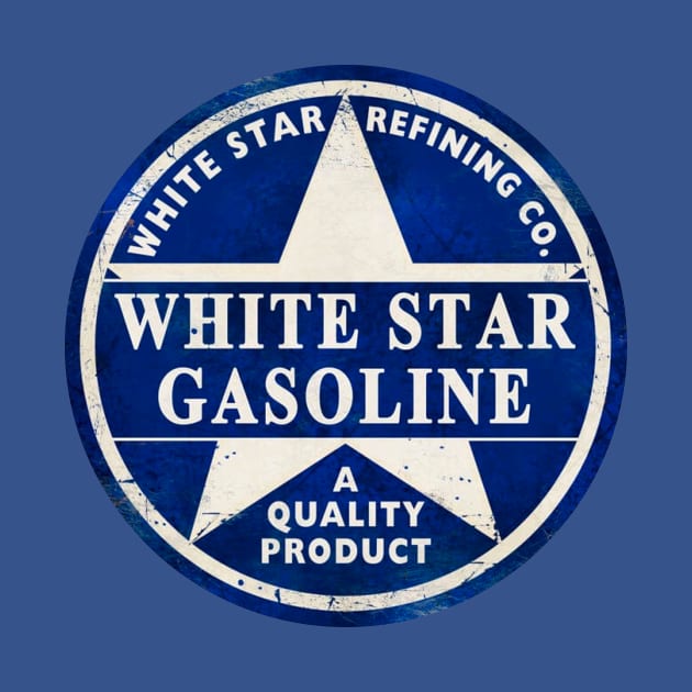 White Star Gasoline by MindsparkCreative