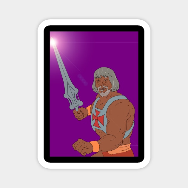 Morgan He-Man Magnet by Pretty Weird