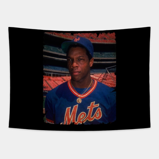 Dwight Gooden - New York Mets, 1984 Tapestry by SOEKAMPTI