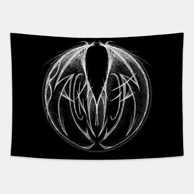 Spreading The Imperial Black Metal Wings Of The Celestial Dragon Throne Across The Zenith Of Orion Tapestry by fishtailedgoat