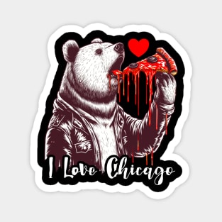 I Love Chicago Magnet