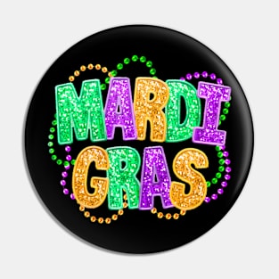 Mardi Gras  Festival  Outfit Pin