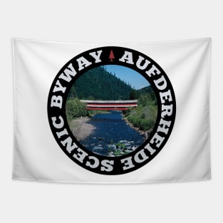 Aufderheide Scenic Byway circle Tapestry