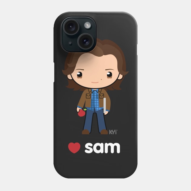 Love Sam Winchester Phone Case by KYi