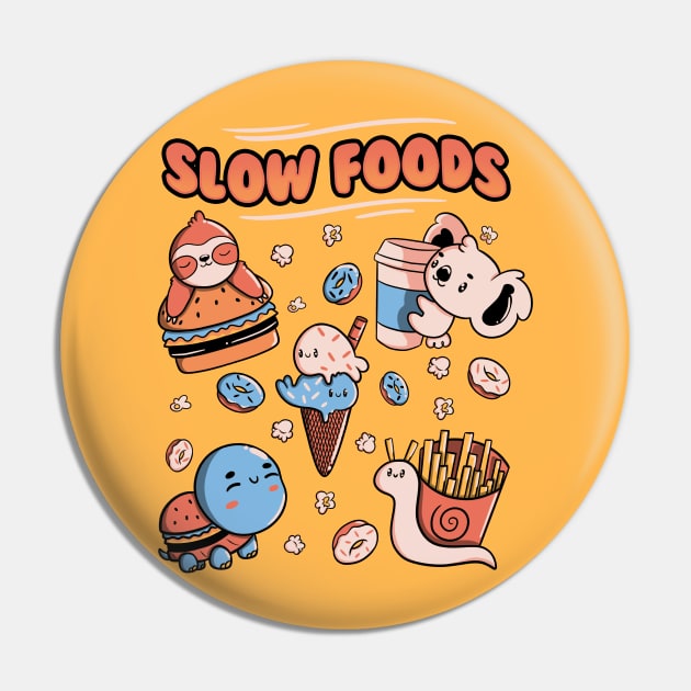 Slow Food Cute Animals Sloth Koala Turtle Snail Fries by Tobe Fonseca Pin by Tobe_Fonseca