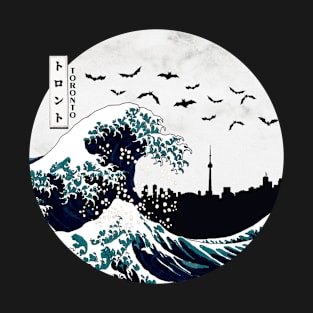 Toronto Kanagawa Wave Dark T-Shirt