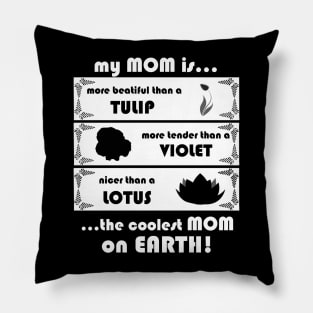 Mother's Day Mom Child Baby Gift Pillow