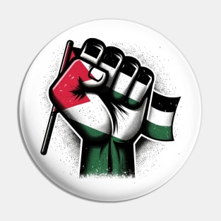 Free palestine Pin