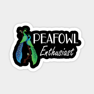 Peafowl Enthusiast Magnet