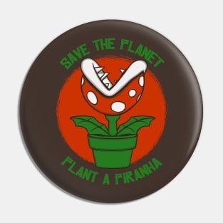 Save the planet Pin