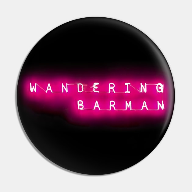 Wandering Bartender Pin by Creatum