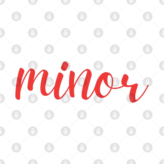 Minor by mdr design