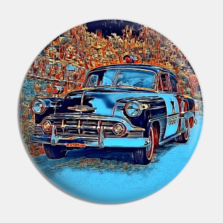 Classic Car 1D Pin