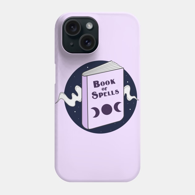 Book of spells Phone Case by Jasmwills