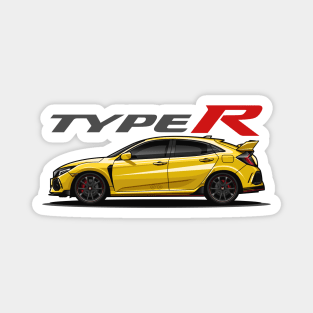 Civic Type R (Yellow Claw) Magnet