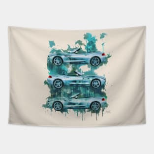 3 BMW Z4 splash edition Tapestry