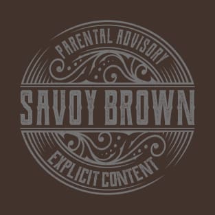 Savoy Brown Vintage Ornament T-Shirt