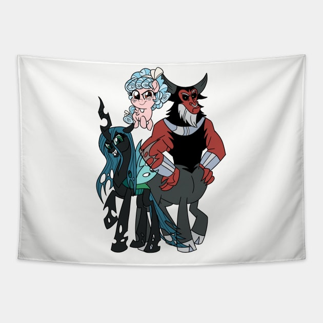 MLP Villains Tapestry by SophieScruggs