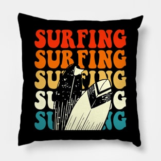 Surfing T Shirt For Women Men Pillow