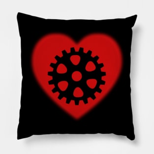 Steampunk Heart Pillow