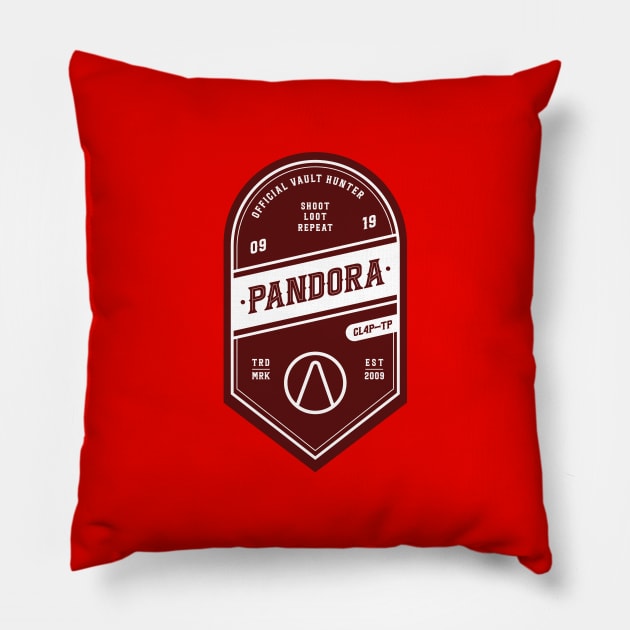 Official Vault Hunter Pillow by BadBox