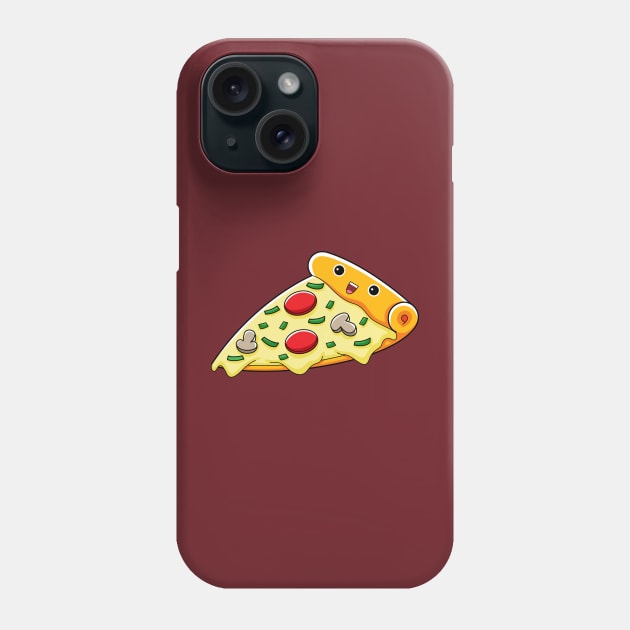 Cute Pizza Phone Case by MEDZ