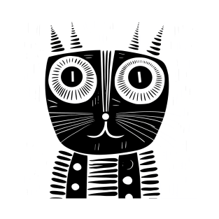 cat with big eyes T-Shirt