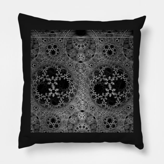 Multidimensional Mobius Maelstrom Pillow by swinemiester